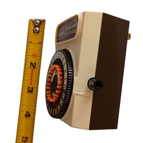 Vintage Sears Programmer Plug In Timer 796.666600 15A 1250W 125V Lights Holiday. - Picture 14 of 14